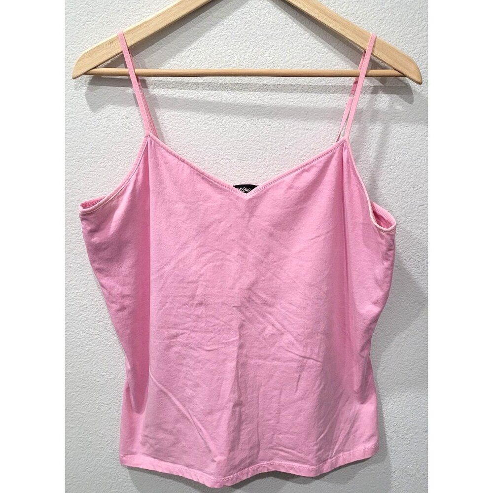 Womens Mossimo Pink Cami Stretch Tank Top Size XXL